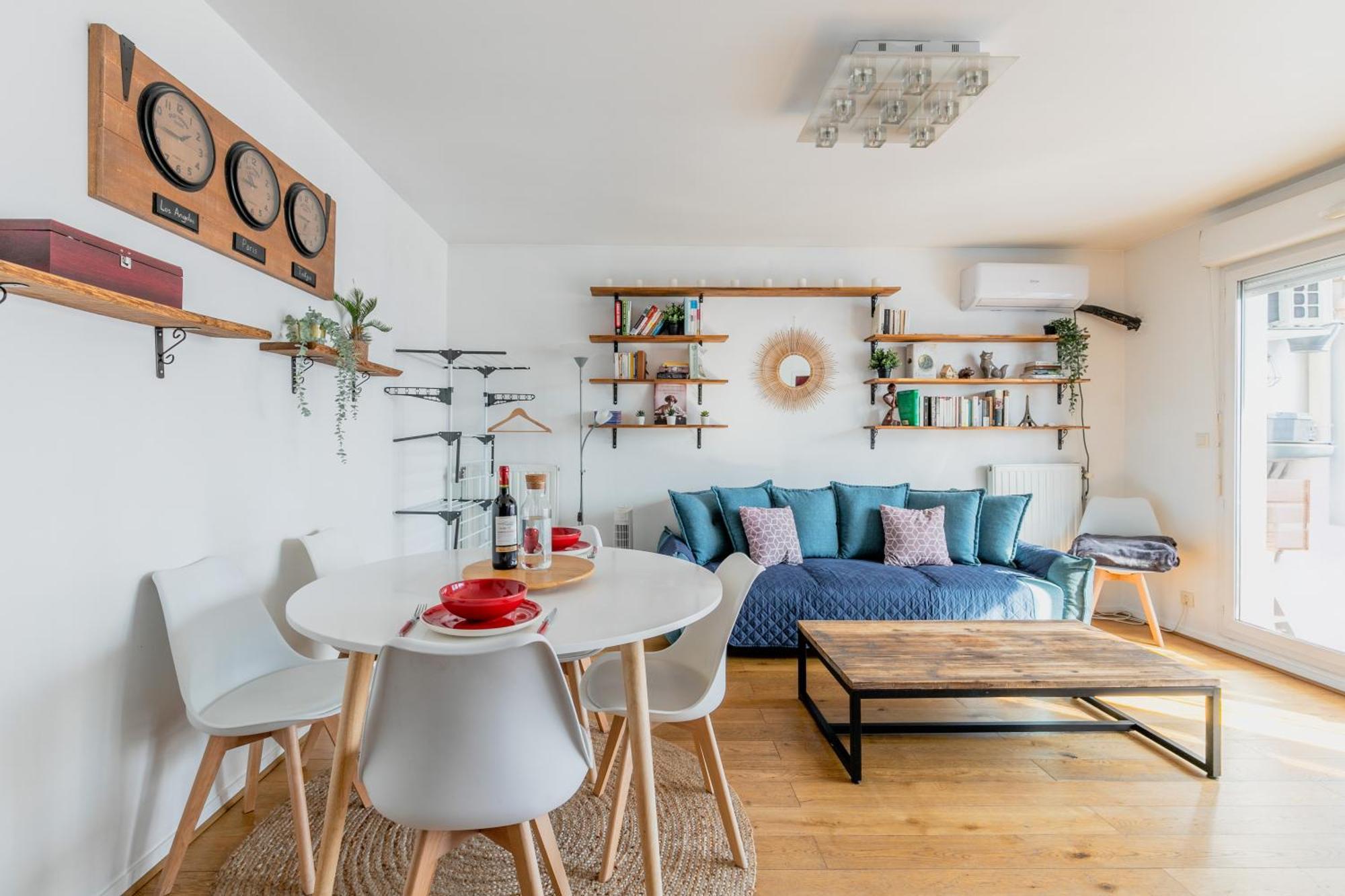 Transports, Parking, A/C & Equipped For Long Stays Saint-Ouen  Eksteriør bilde