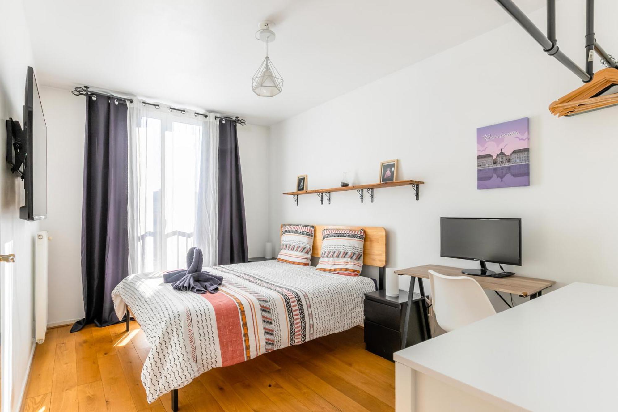 Transports, Parking, A/C & Equipped For Long Stays Saint-Ouen  Eksteriør bilde